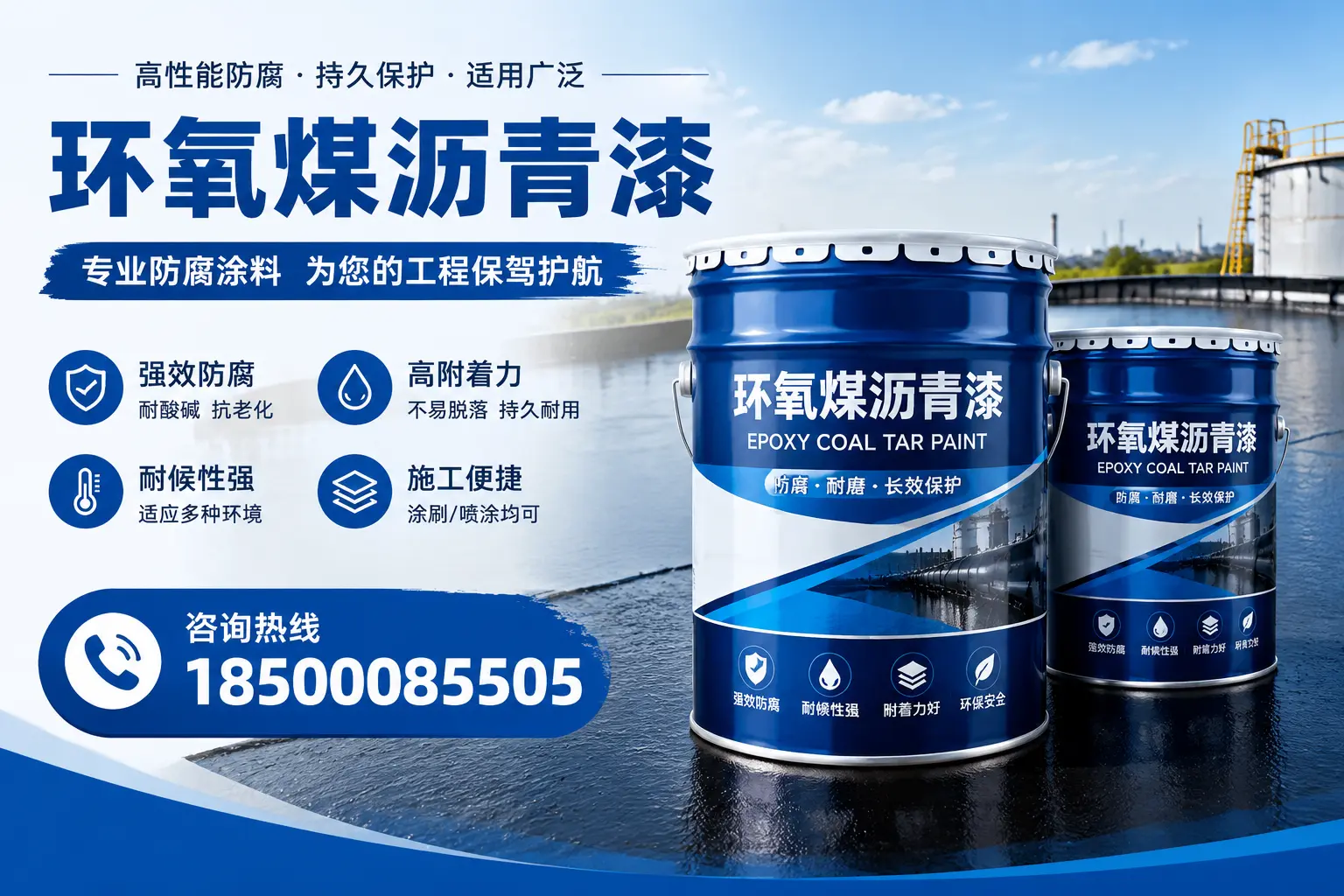 环氧煤沥青漆与其他漆类的比较，晋中用户的选择依据